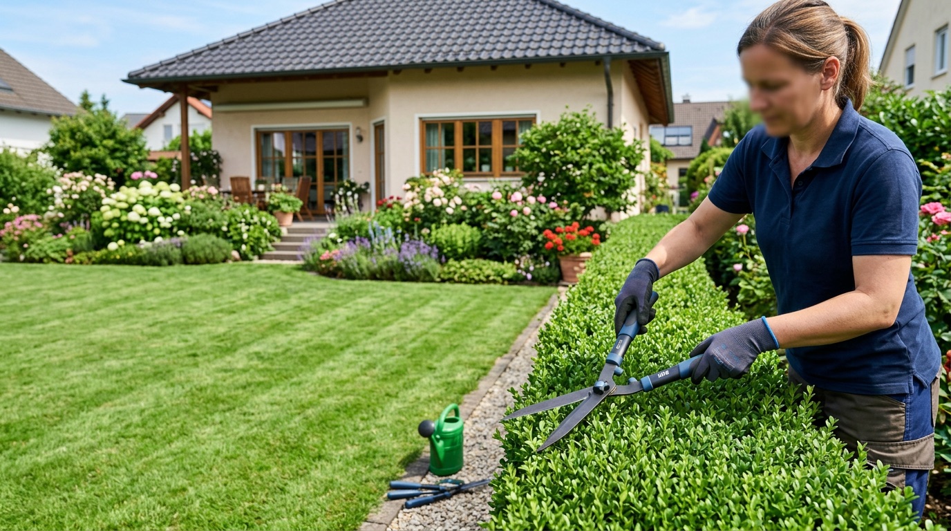 Gartenpflege durch LMR Dienstleistungen